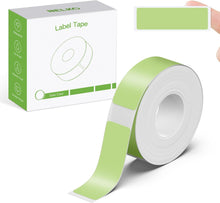 Lade das Bild in den Galerie-Viewer, Nelko Genuine P21 Label Maker Tape, Adapted Label Print Paper, 14x40mm (0.55&quot;x1.57&quot;), Multipurpose of P21 Label Maker, 180 Tapes/Roll, 1 Roll, Green
