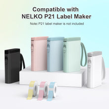 Load image into Gallery viewer, Nelko Genuine P21 Plant 1.0 Label Maker Tape, Adapted Label Print Paper, 14x40mm (0.55&quot;x1.57&quot;),Multipurpose of P21 Label Maker, 180 Tapes/Roll, 1 Roll
