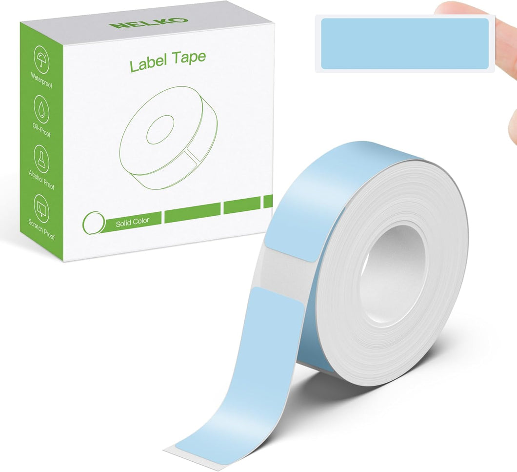 Nelko Genuine P21 Label Maker Tape, Adapted Label Print Paper, 14x40mm (0.55